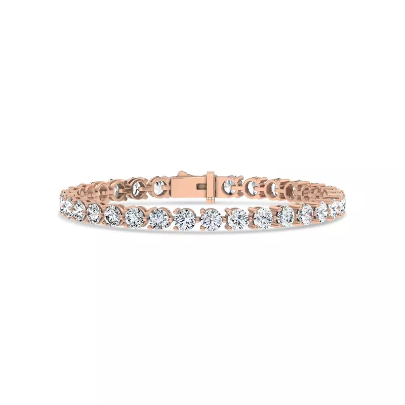 Three-Prong Diamond Tennis Bracelet (11 ct. tw.) - 7.5 In.