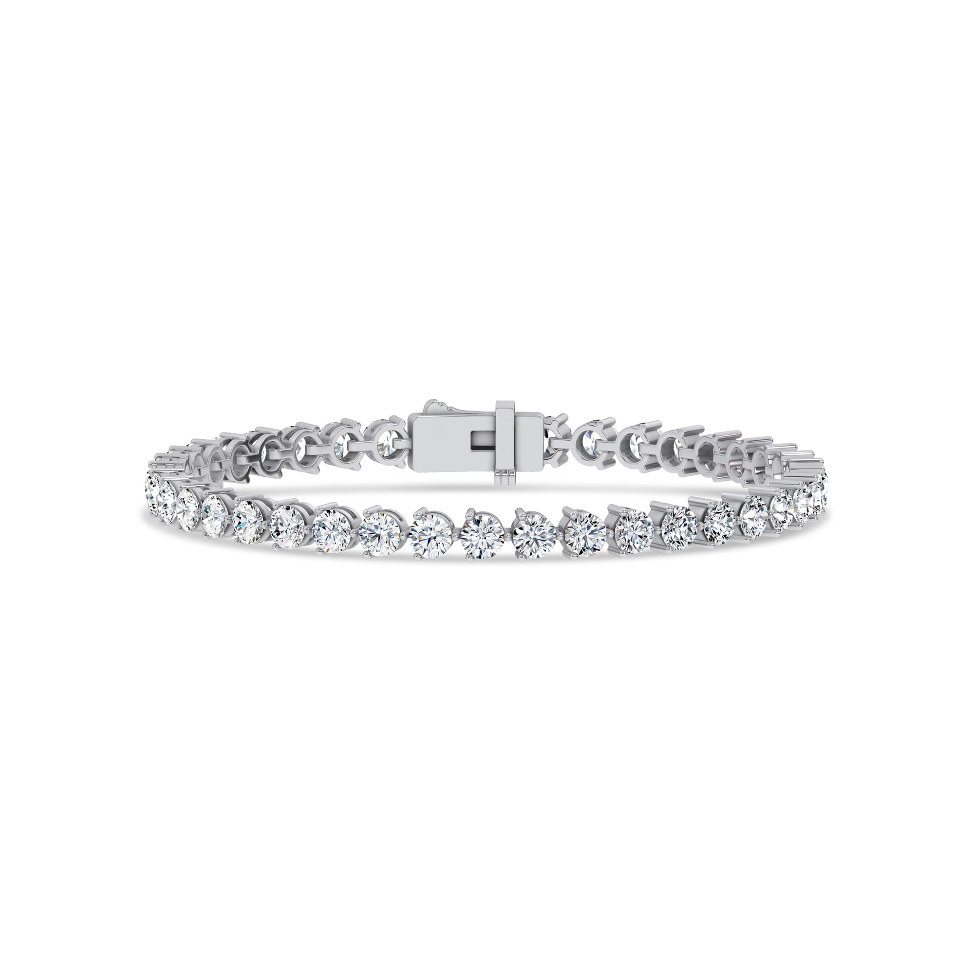 Three-Prong Lab Diamond Tennis Bracelet (8 ct. tw.) - 7.5 In.
