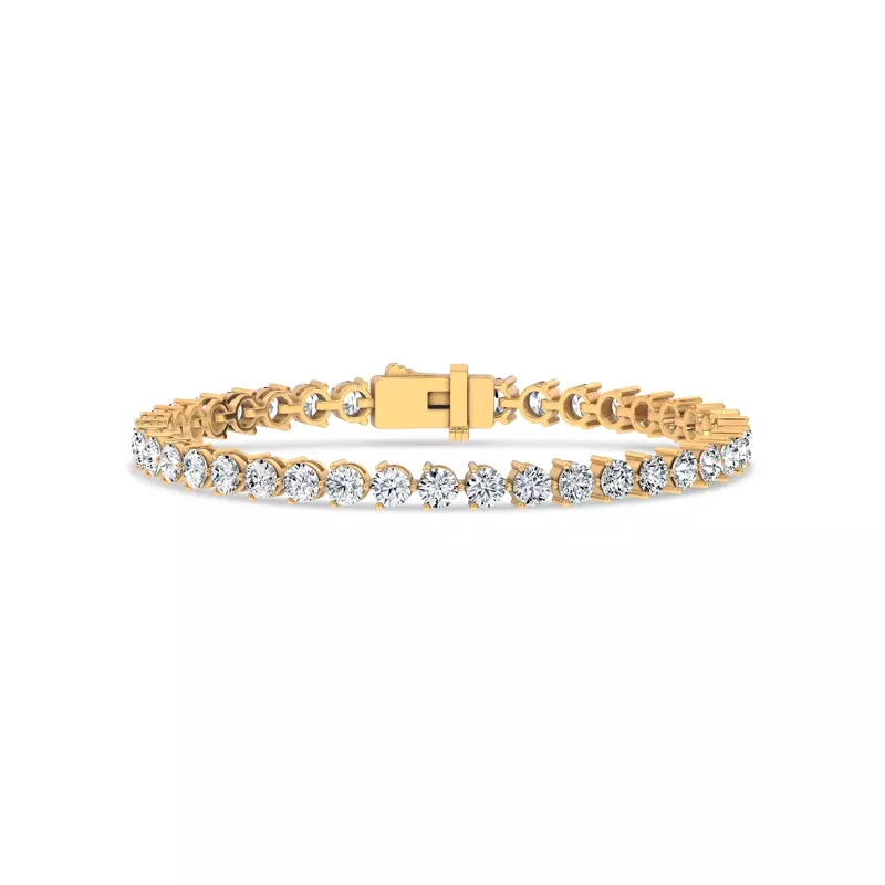 Three-Prong Diamond Tennis Bracelet (8 ct. tw.) - 7.5 In.