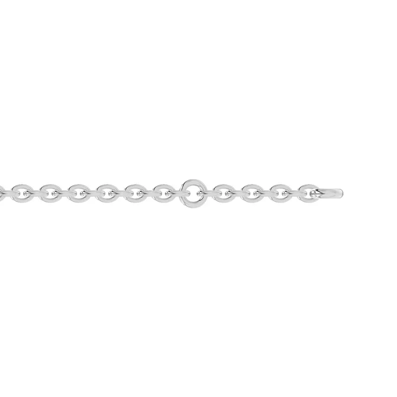 14K White Gold Maravina Vine Lab Bracelet by Christian Siriano