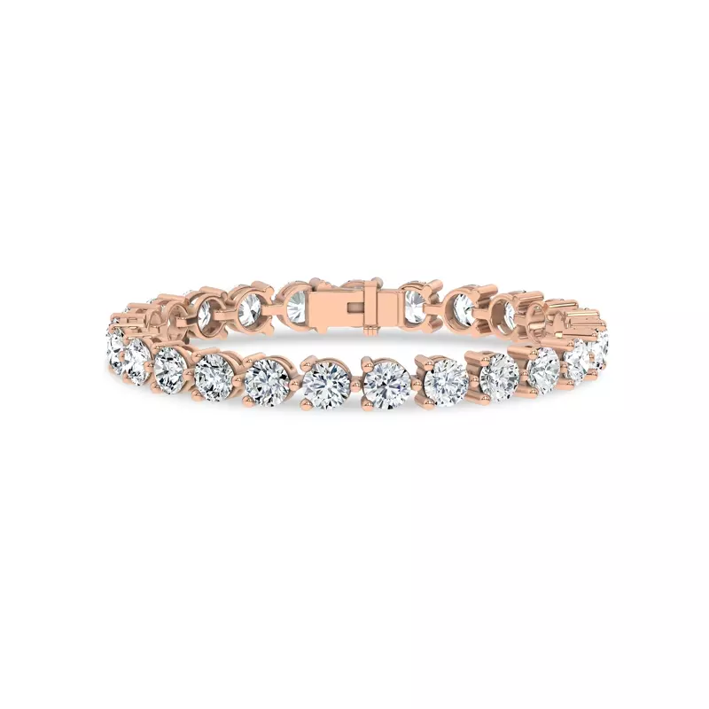Three-Prong Diamond Tennis Bracelet (15 ct. tw.) - 7.5 In.