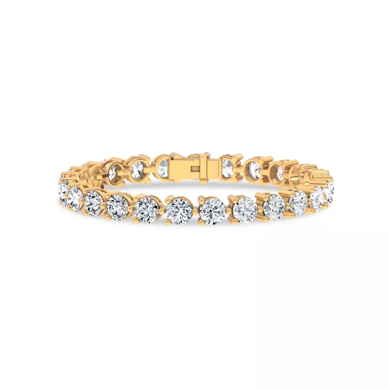 Three-Prong Lab Diamond Tennis Bracelet (15 ct. tw.) - 6.5 In.