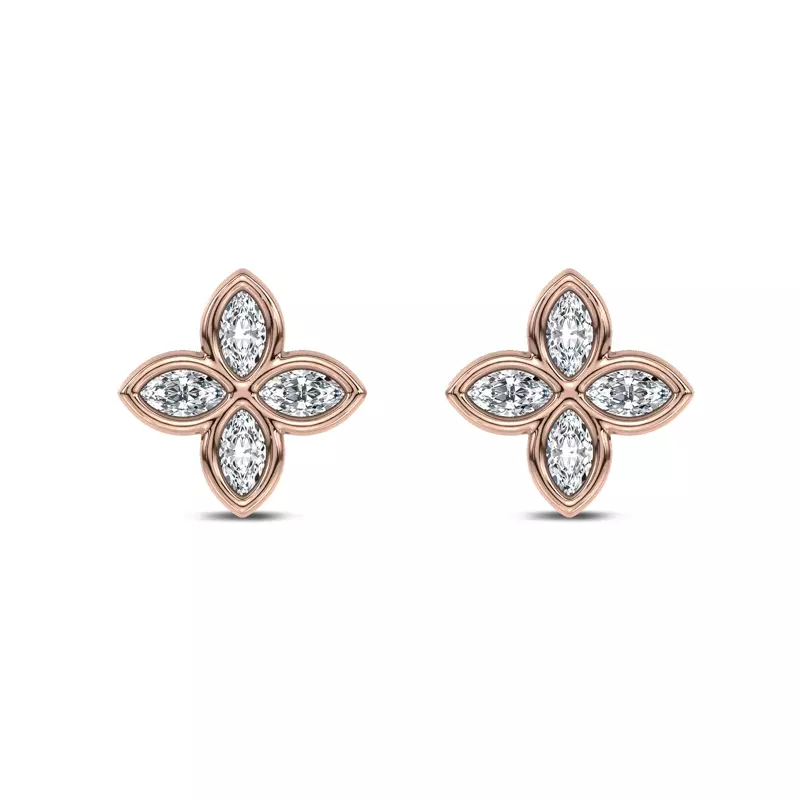 Maravina Rosette Lab Studs by Christian Siriano