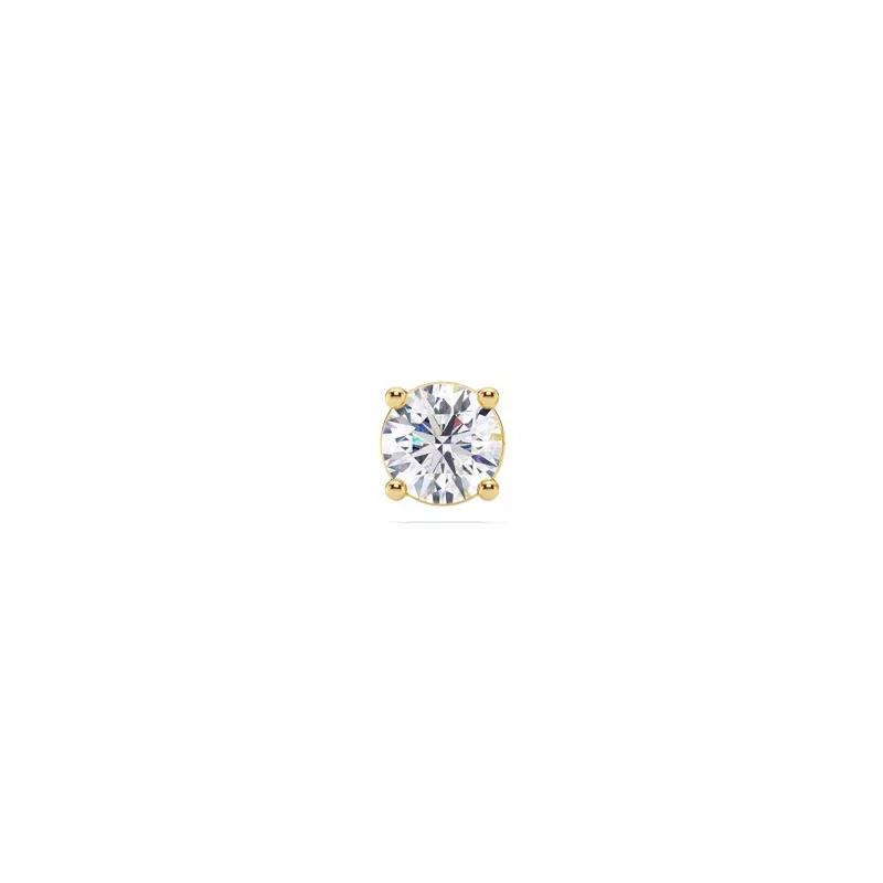 Single Diamond Stud Earring (3/8ct)