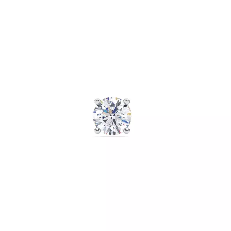 Single Diamond Stud Earring (3/4ct)