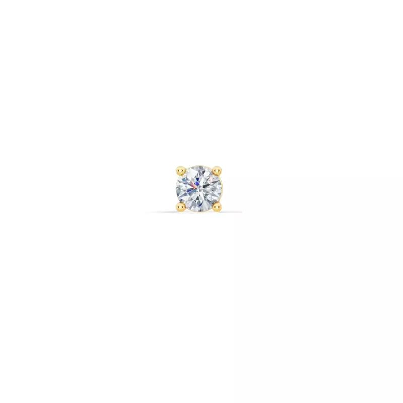 Single Diamond Stud Earring (1/8ct)