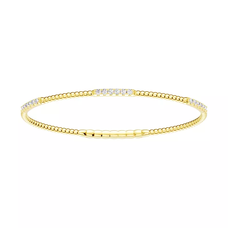 Bar Diamond Flex Bracelet