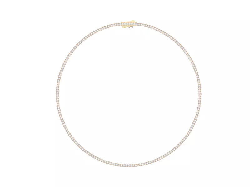 Classic Lab Diamond Tennis Necklace (5 ct. tw.)