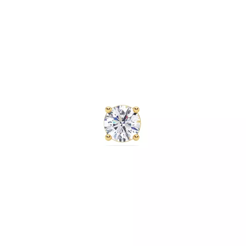 Single Lab Diamond Stud Earring (1/2ct)
