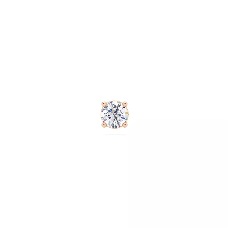 Single Lab Diamond Stud Earring (1/4ct)