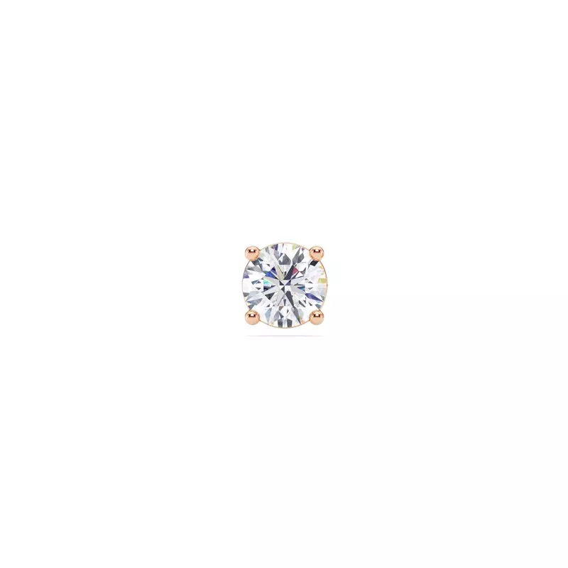 Single Lab Diamond Stud Earring (1/2ct)