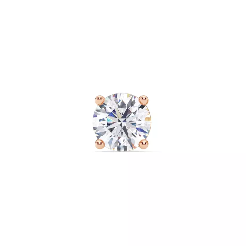 Single Lab Diamond Stud Earring (3ct)