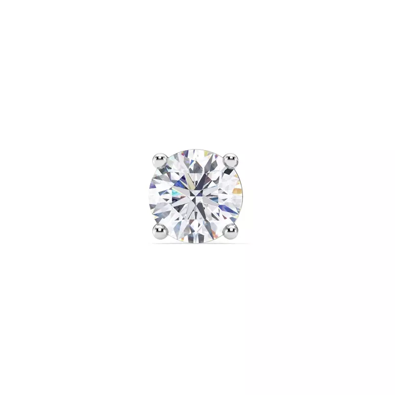 Single Lab Diamond Stud Earring (2.5ct)