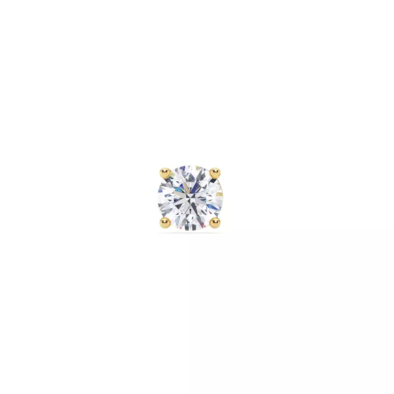 Single Lab Diamond Stud Earring (3/4ct)