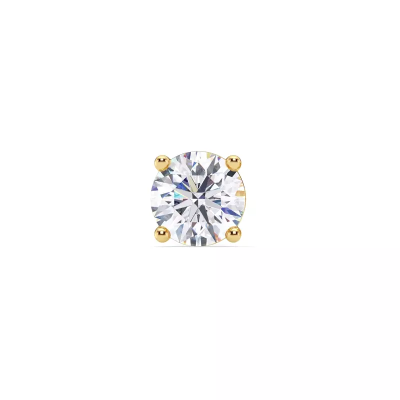 Single Lab Diamond Stud Earring (3ct)