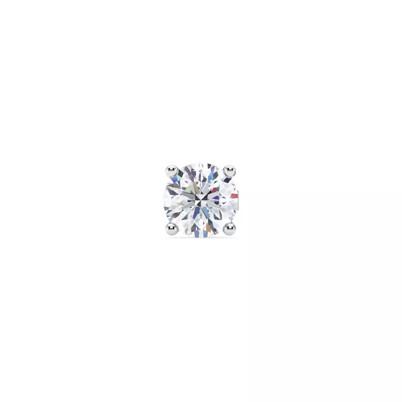 Single Lab Diamond Stud Earring (1ct)