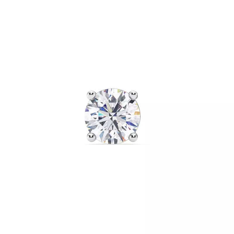 Single Lab Diamond Stud Earring (2ct)