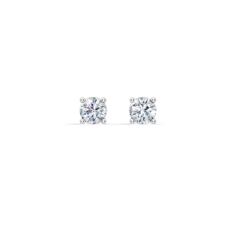 Platinum Lab Diamond Stud Earrings (1/4 ct. tw.)