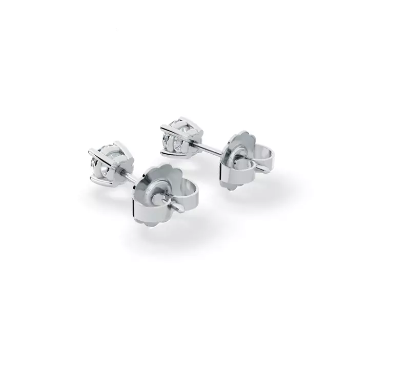Platinum Lab Diamond Stud Earrings (1/4 ct. tw.)