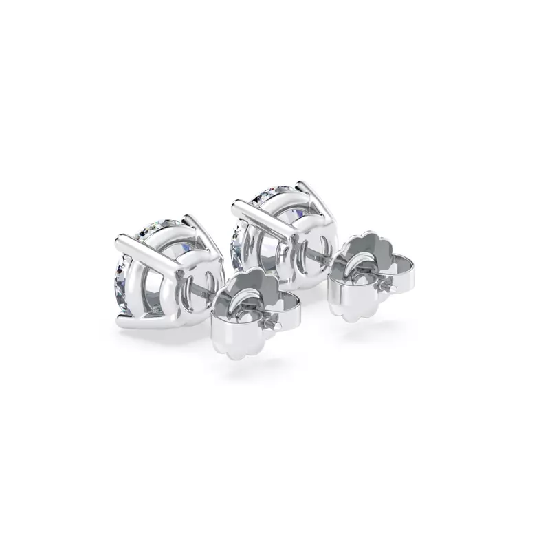 Platinum Lab Diamond Stud Earrings (3 ct. tw.)