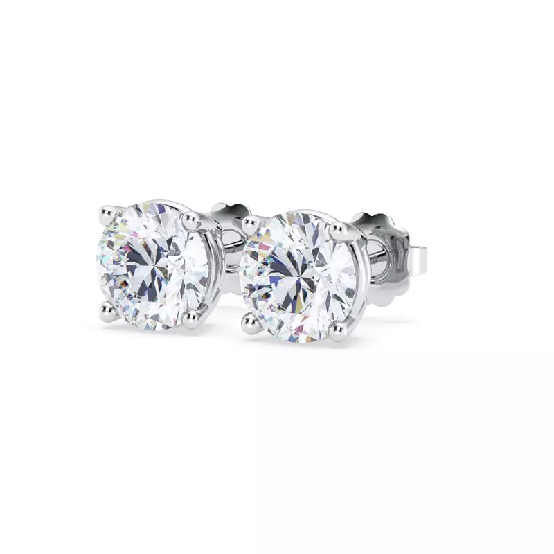 Platinum Lab Diamond Stud Earrings (4 ct. tw.)