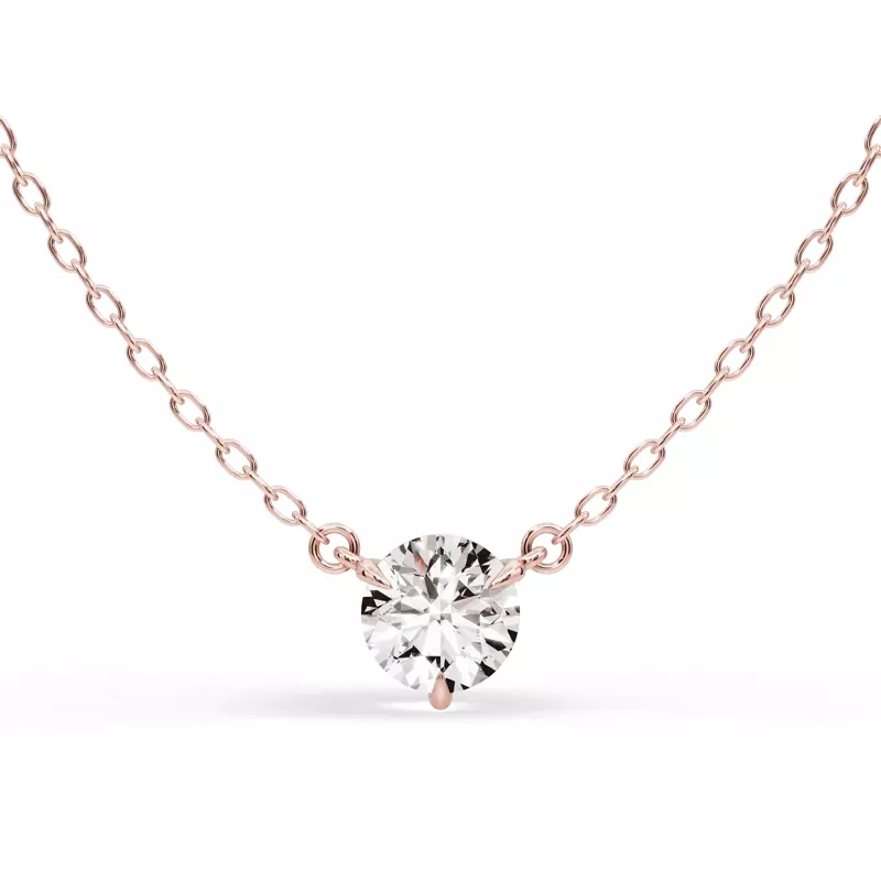 3-Prong Diamond Solitaire Pendant (3/4 ct.)