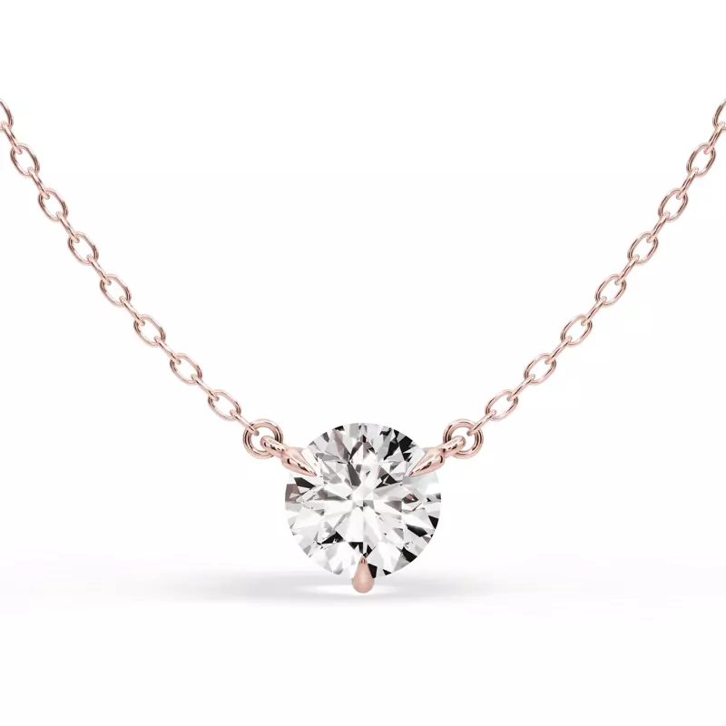 3-Prong Diamond Solitaire Necklace (1.5 ct.)