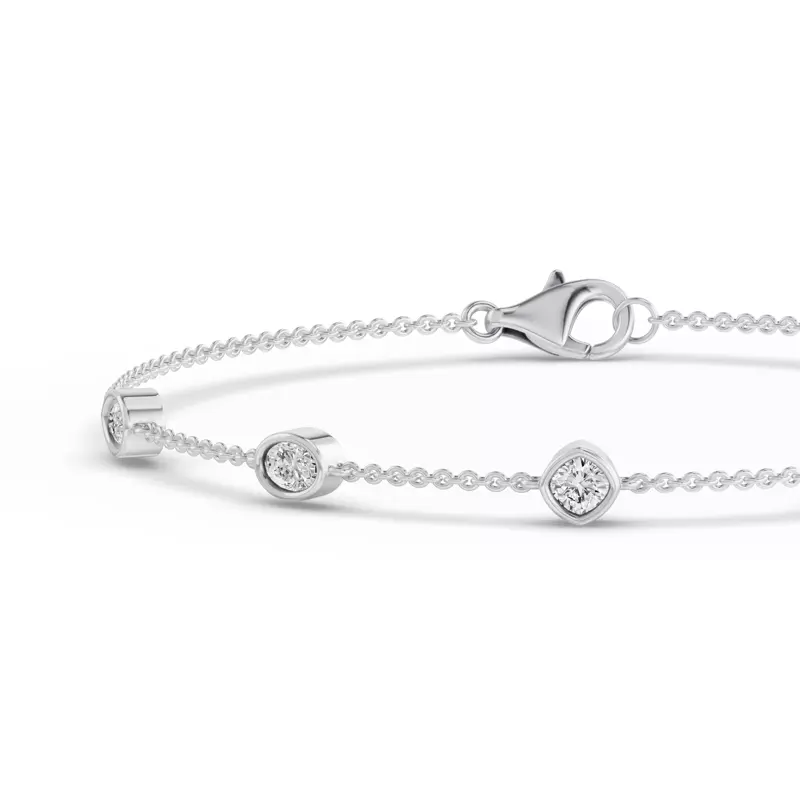Platinum Soluna Sereno Lab Diamond Bracelet