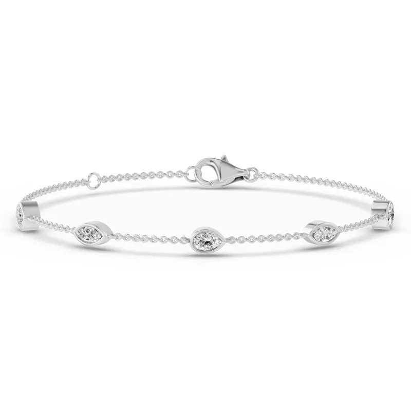 Platinum Soluna Noelle Lab Diamond Bracelet