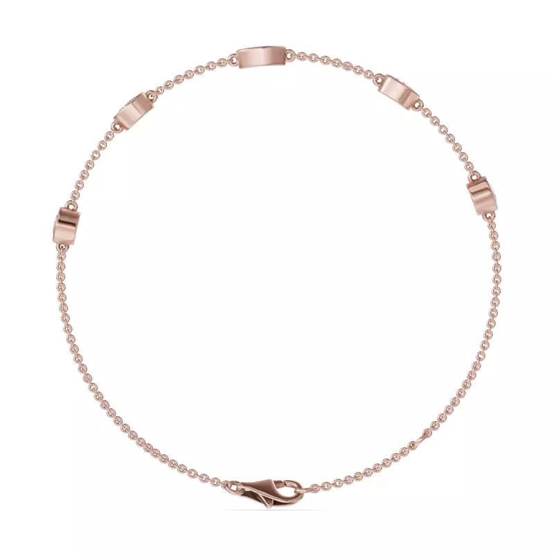 14K Rose Gold Soluna Elara Lab Diamond Bracelet