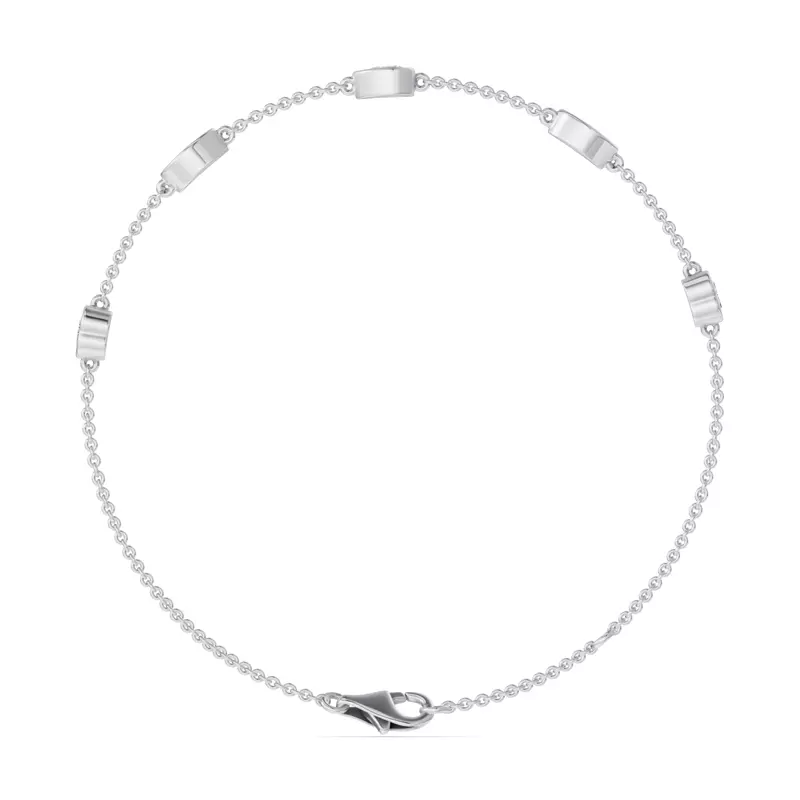 Platinum Soluna Mirelle Lab Diamond Bracelet