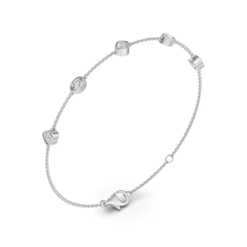Platinum Soluna Caelia Lab Diamond Bracelet