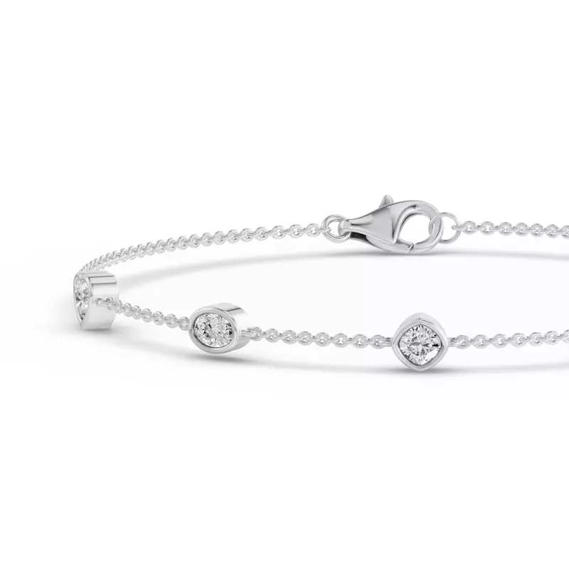 Platinum Soluna Caelia Lab Diamond Bracelet