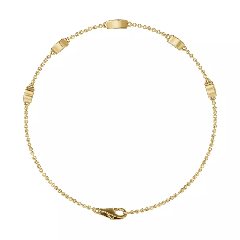 14K Yellow Gold Soluna Vionne Lab Diamond Bracelet