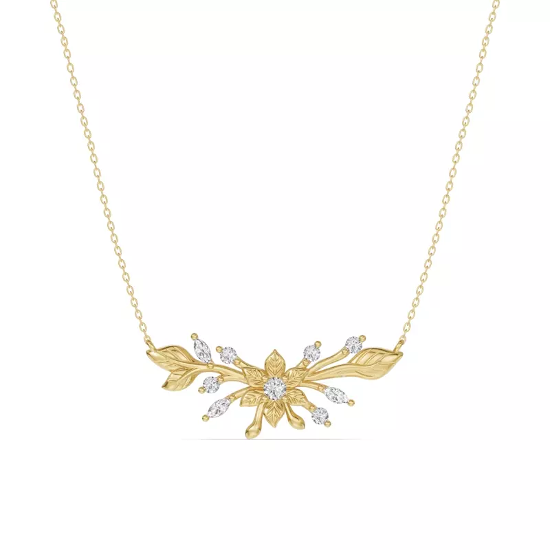 Flora Diamond Necklace