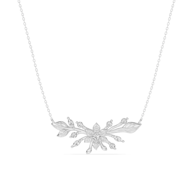 Flora Lab Diamond Necklace
