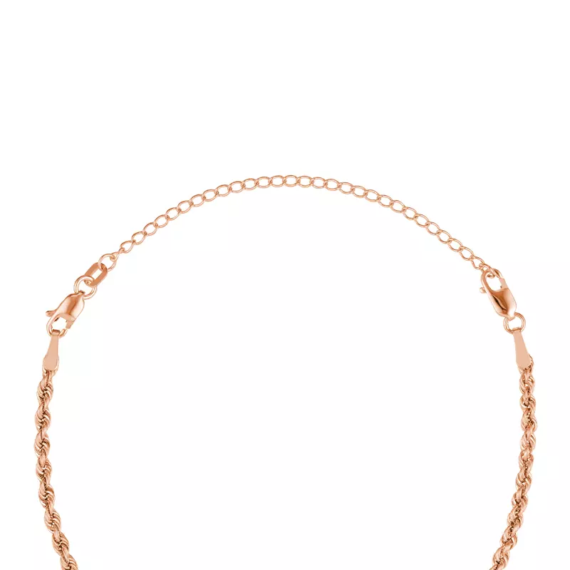 14K Rose Gold Gold Chain Extender (3-Inch)