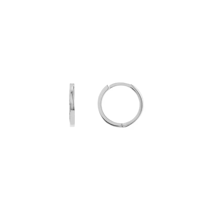 Square Wire Hoop Earrings