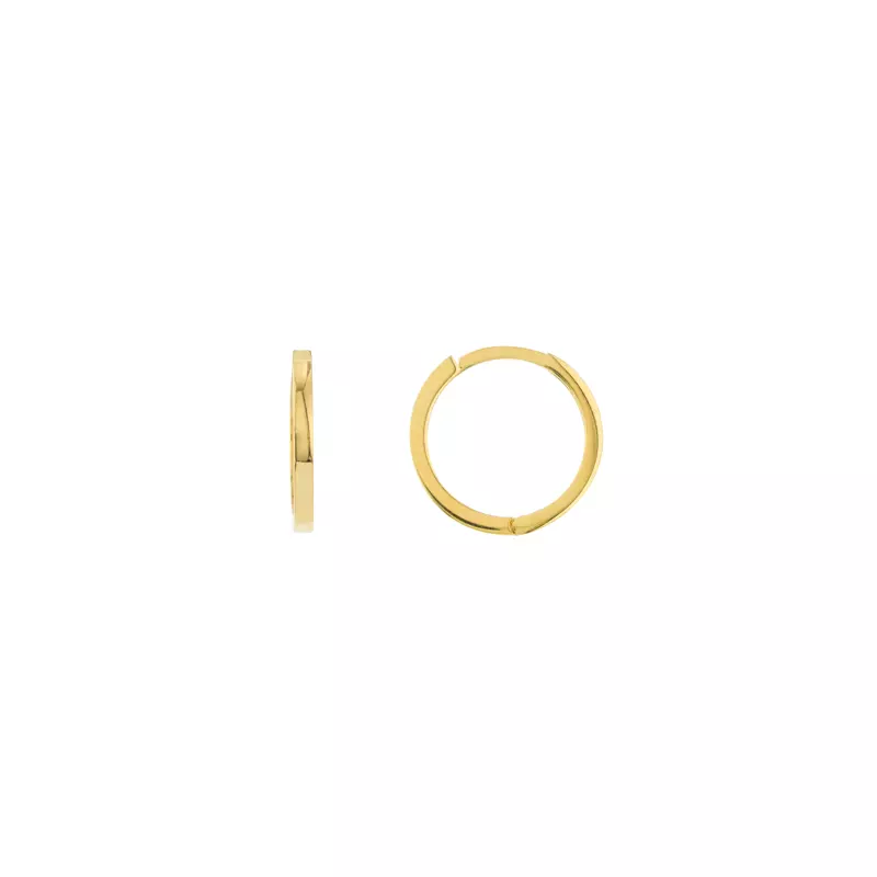 Square Wire Hoop Earrings