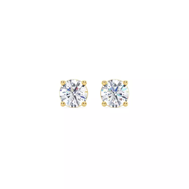 Lab Diamond Stud Earrings (1/4 ct. tw.) - Platinum