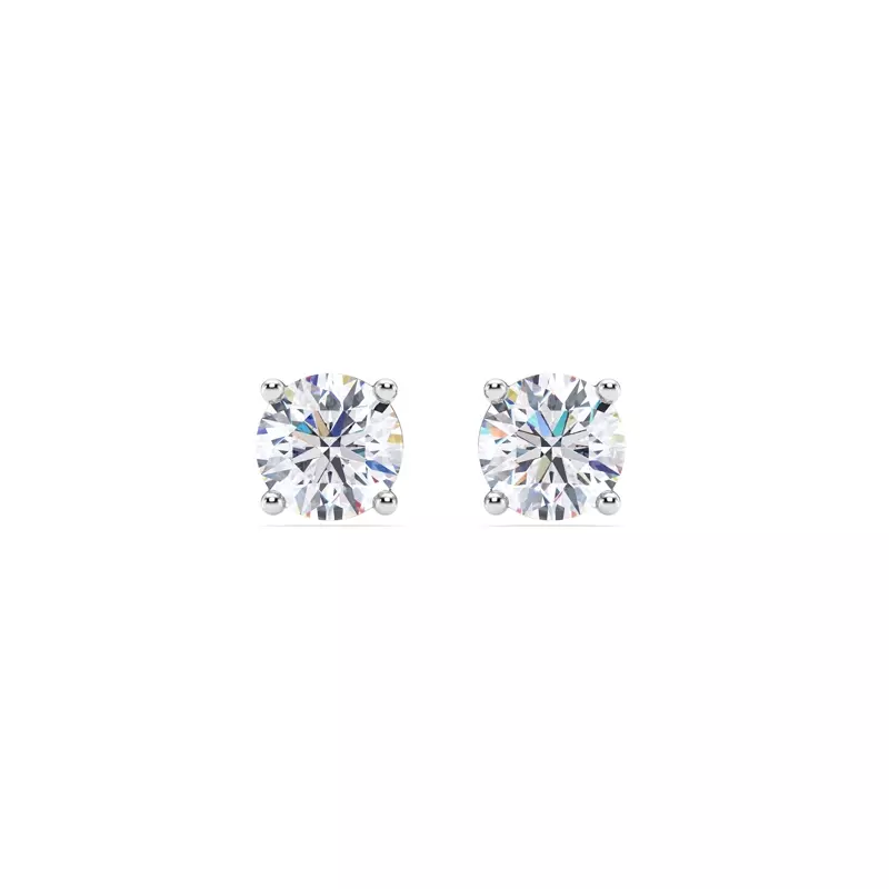 Platinum Diamond Stud Earrings (1 1/2 ct. tw.)