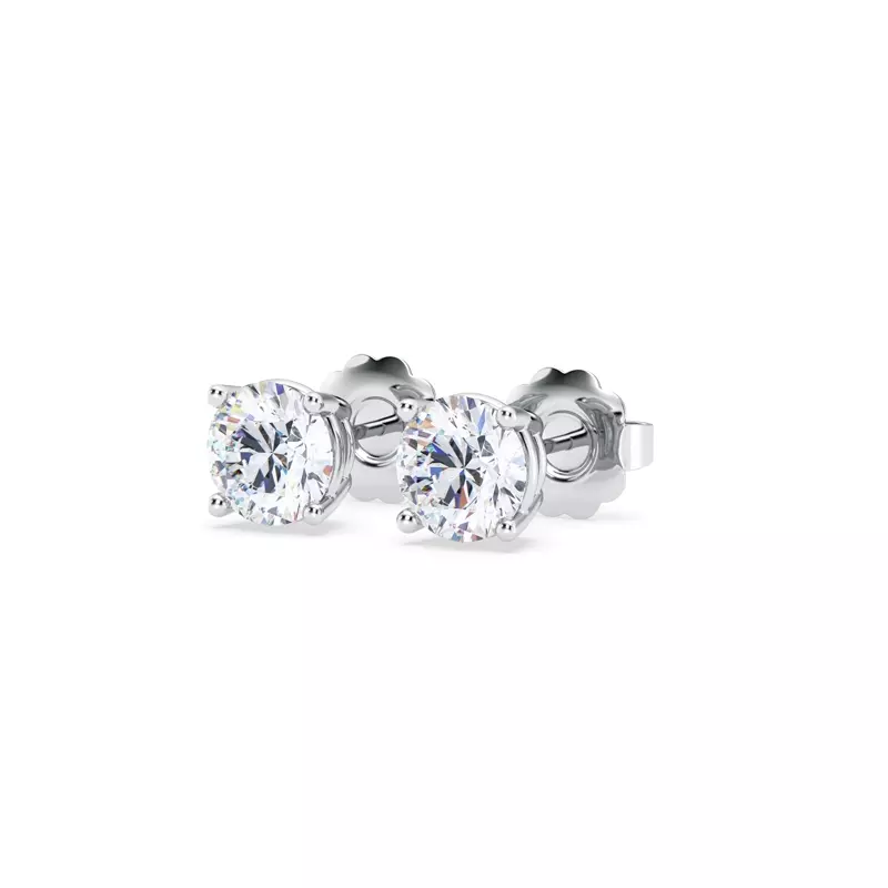 Platinum Diamond Stud Earrings (1 1/2 ct. tw.)