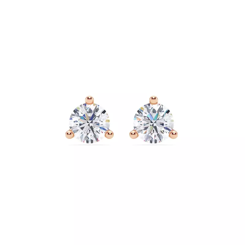 Lab Diamond Stud Earrings (1/4 ct. tw.) - Platinum