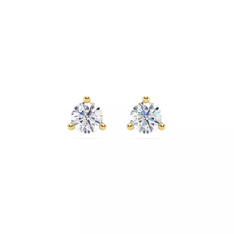 Lab Diamond Stud Earrings (1/4 ct. tw.) - Platinum