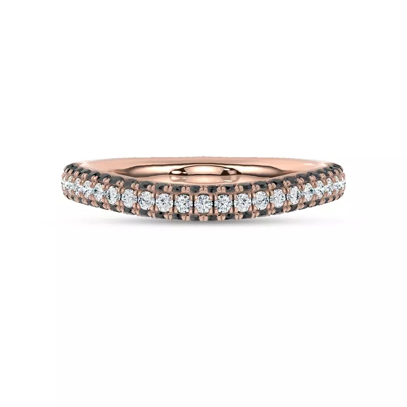 Midnight Noir Contoured Band 