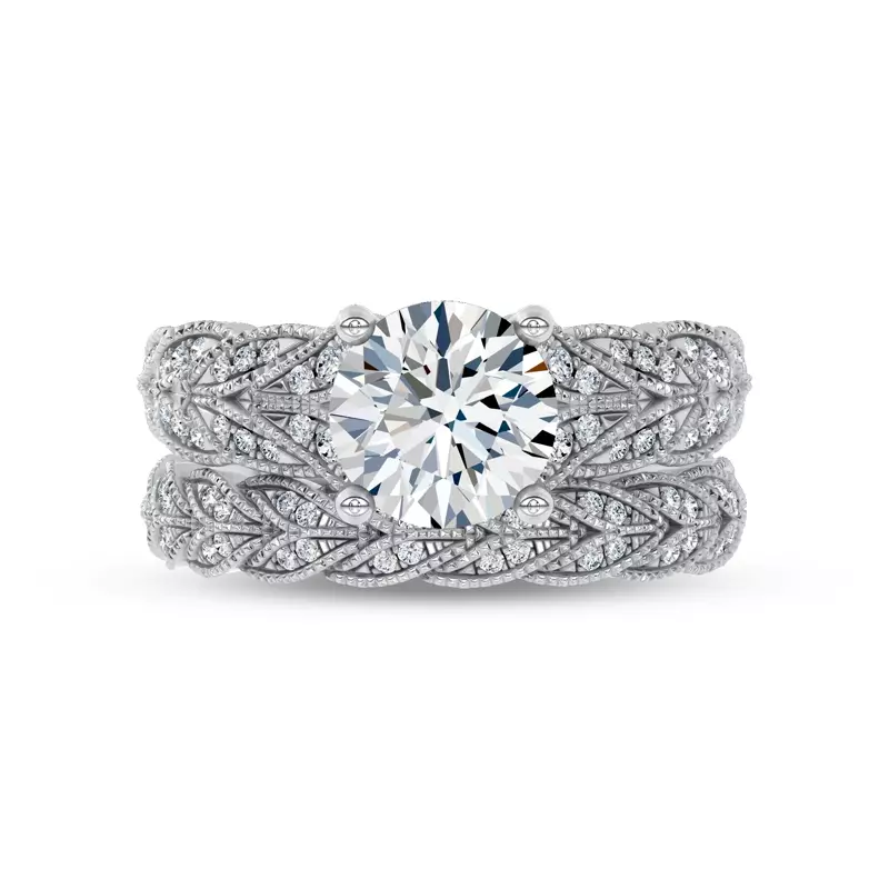 Platinum Decolace Band by Christian Siriano