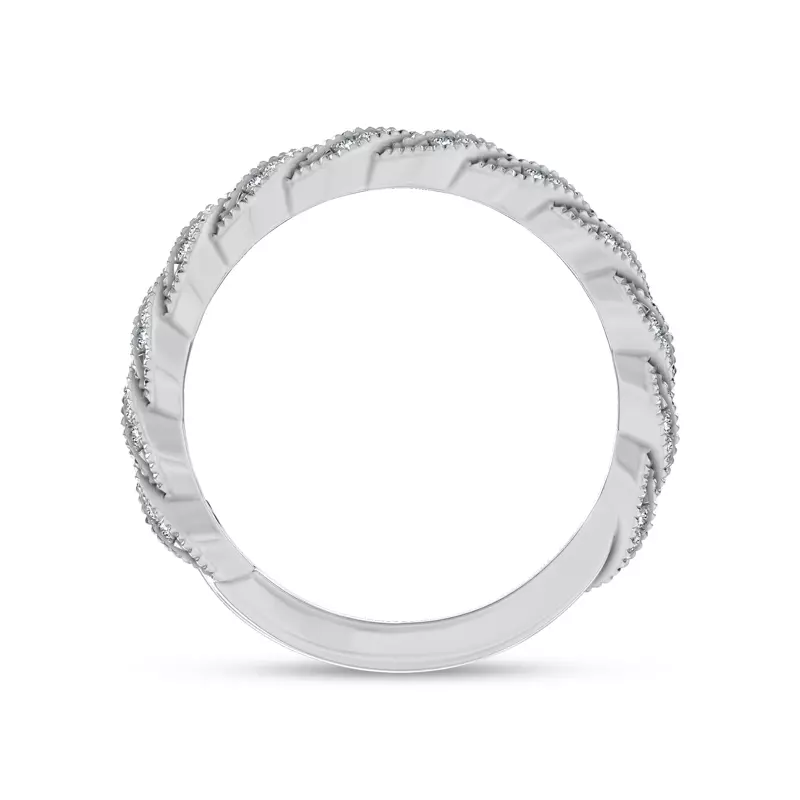 Platinum Decolace Band by Christian Siriano