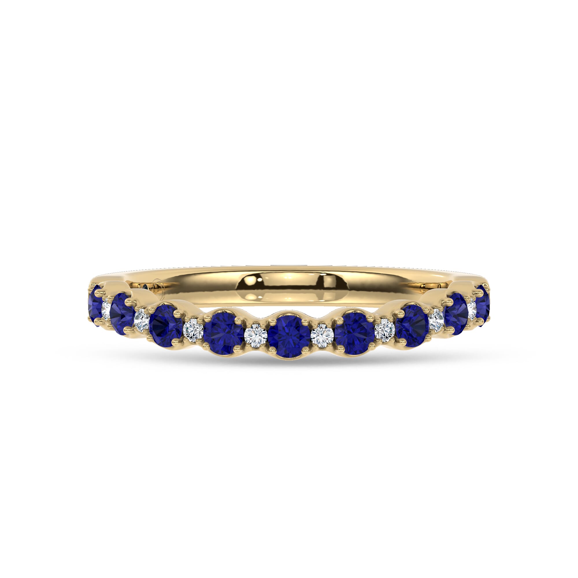 Sonata Sapphire & Diamond Band by Christian Siriano