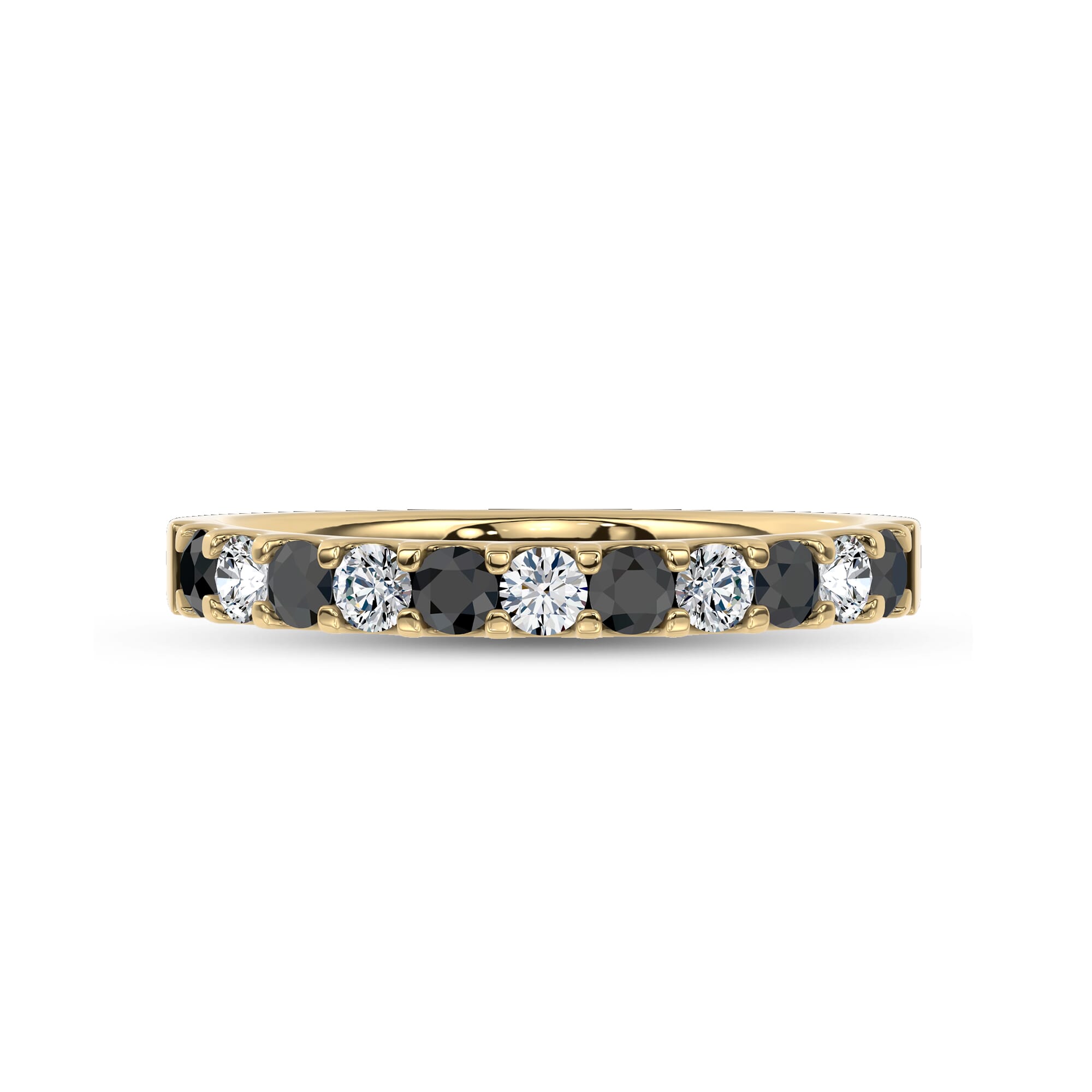 Jules Black & White Lab Diamond Band (1/2 ct. tw.)