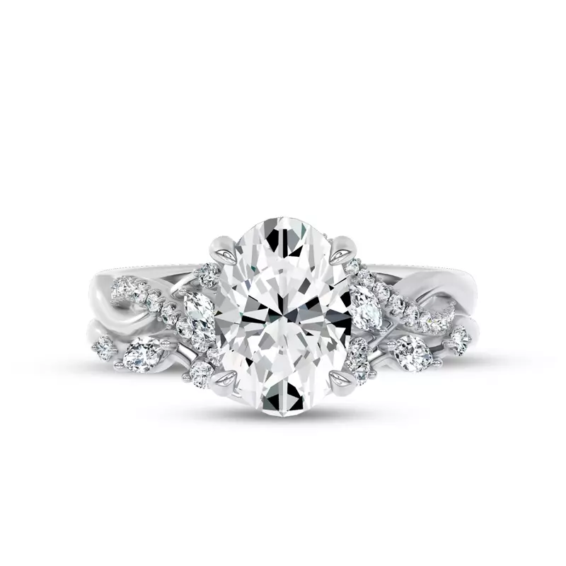 Platinum Petal Veil Lab Band by Christian Siriano